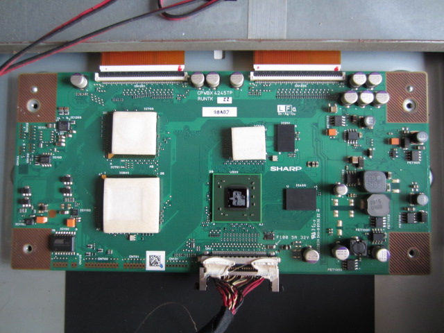Original Sharp T-Con Board CPWBX RUNTK 4245TP ZZ Logic Board - Click Image to Close